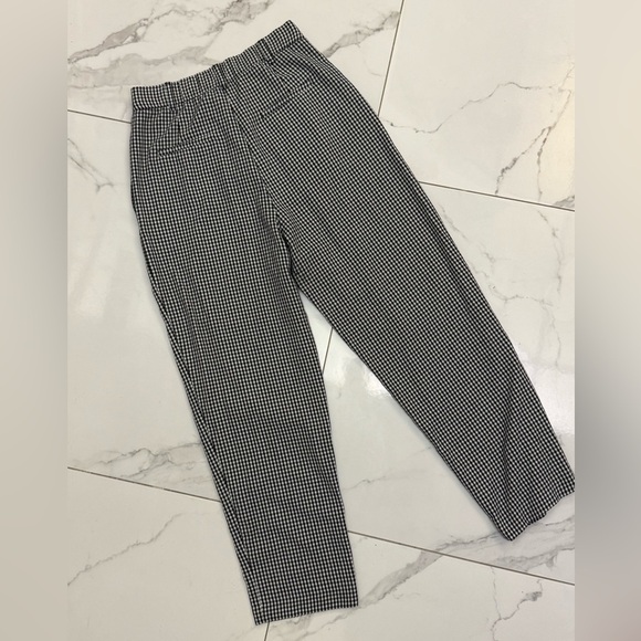 Zara Black and White Checkered Pants Size XS - Picture 6 of 6